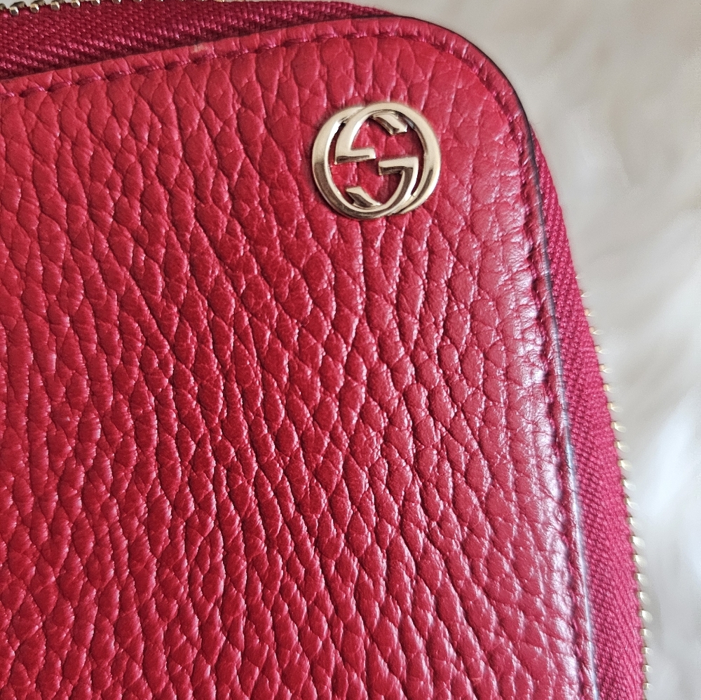 Gucci Red Long Wallet - Picture 9 of 17
